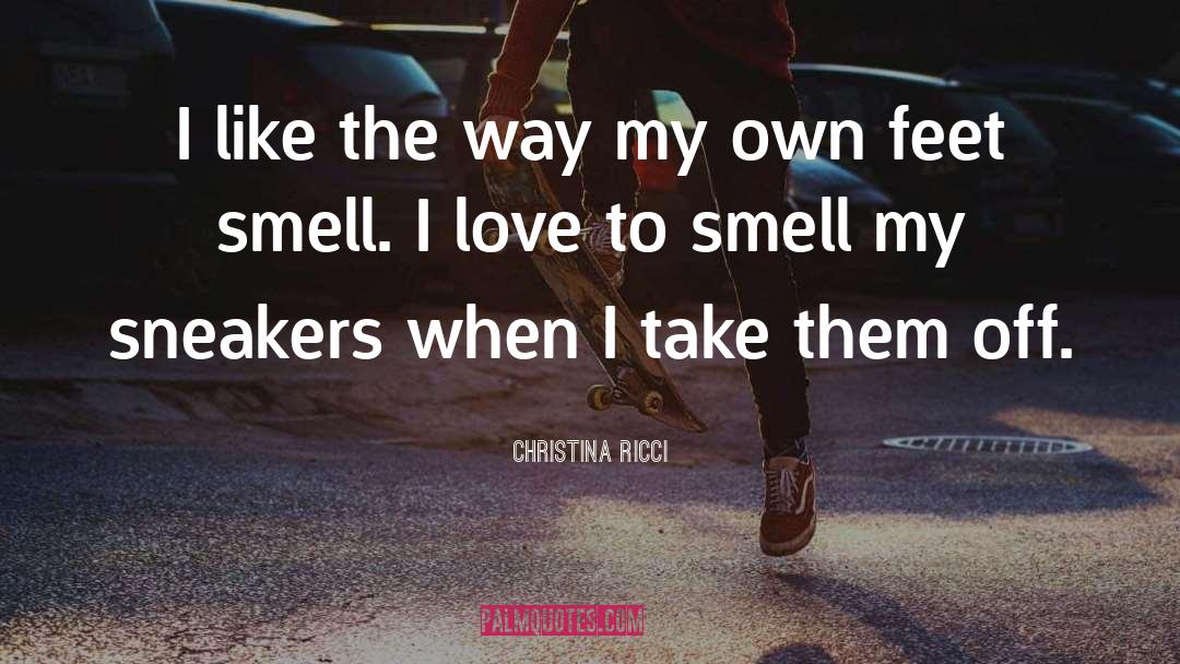 Sneakers quotes by Christina Ricci