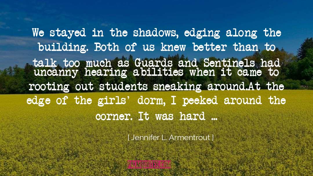 Sneaking quotes by Jennifer L. Armentrout