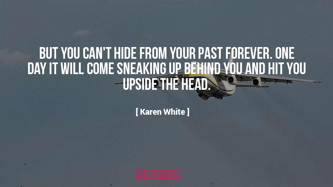 Sneaking Up quotes by Karen White