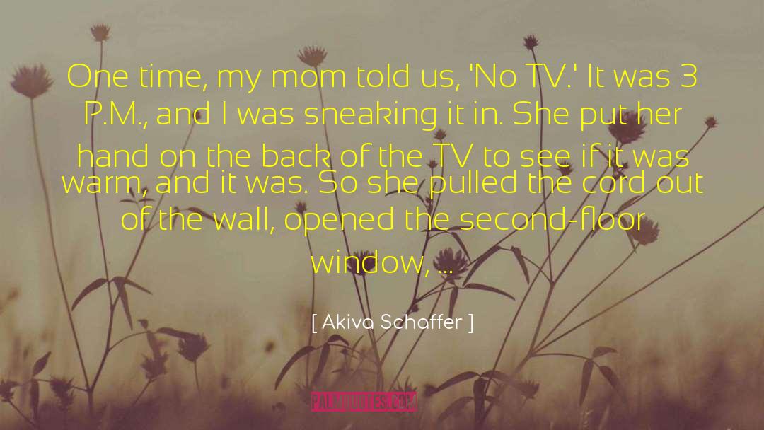 Sneaking Up quotes by Akiva Schaffer