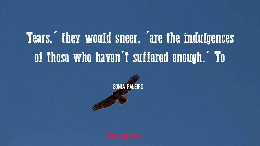 Sneer quotes by Sonia Faleiro