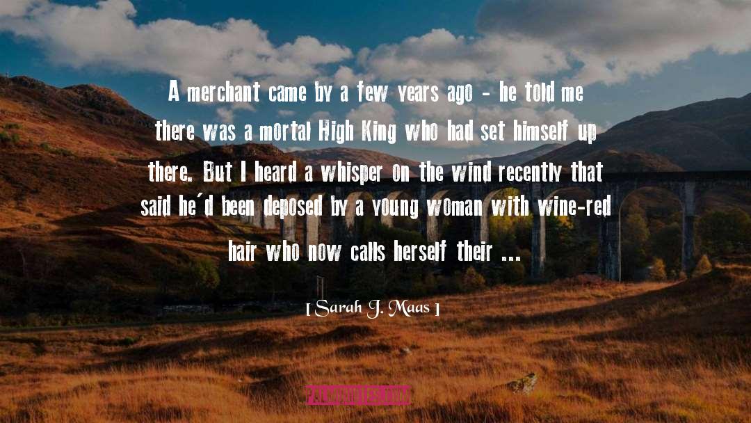 Snifters Wine quotes by Sarah J. Maas