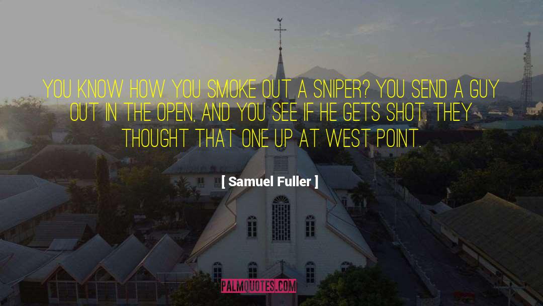 Sniper quotes by Samuel Fuller