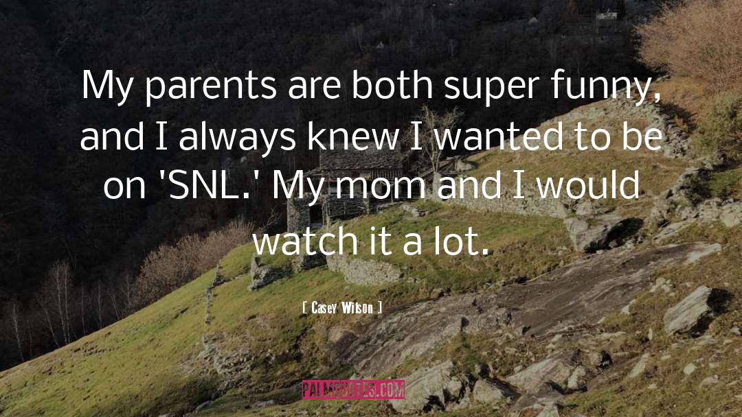 Snl quotes by Casey Wilson