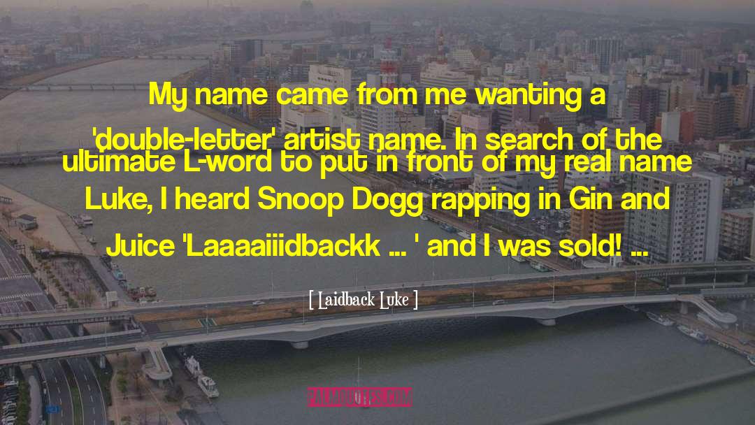 Snoop quotes by Laidback Luke