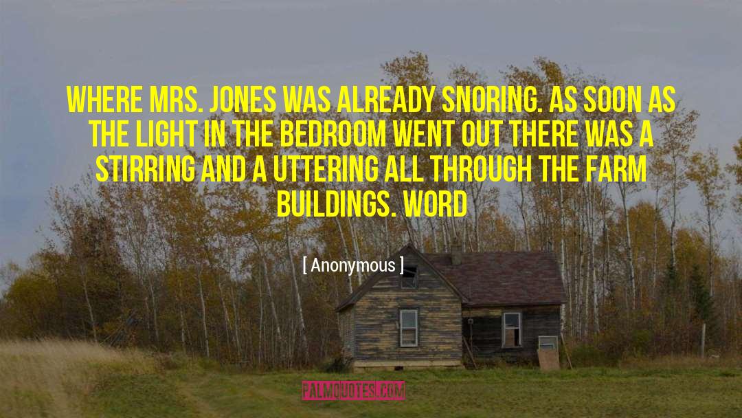 Snoring quotes by Anonymous