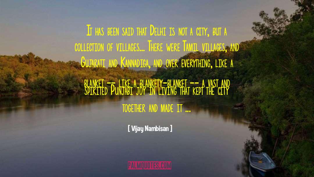 Snow Blanket quotes by Vijay Nambisan