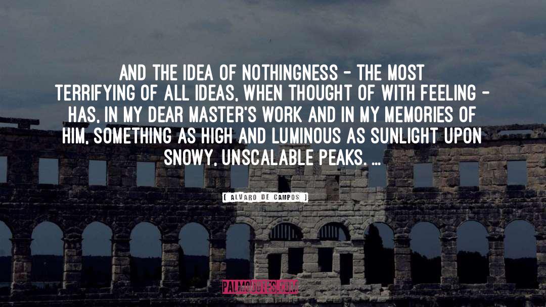 Snow Globes quotes by Alvaro De Campos