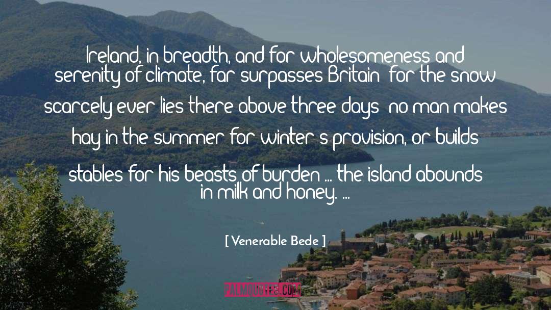 Snow Leopards quotes by Venerable Bede