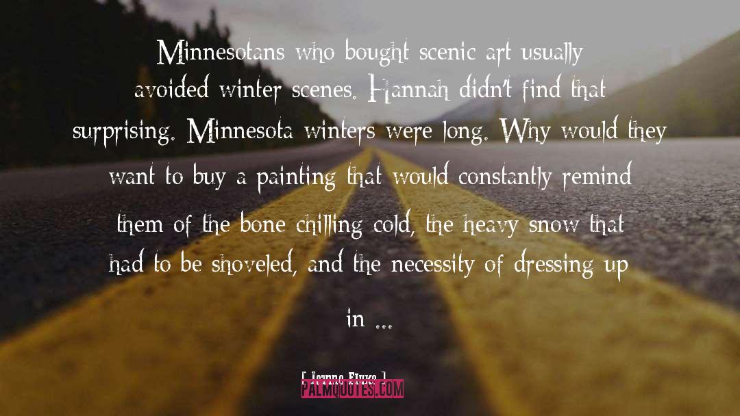 Snow quotes by Joanne Fluke