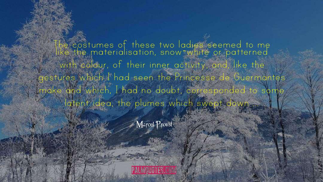 Snow Storms quotes by Marcel Proust