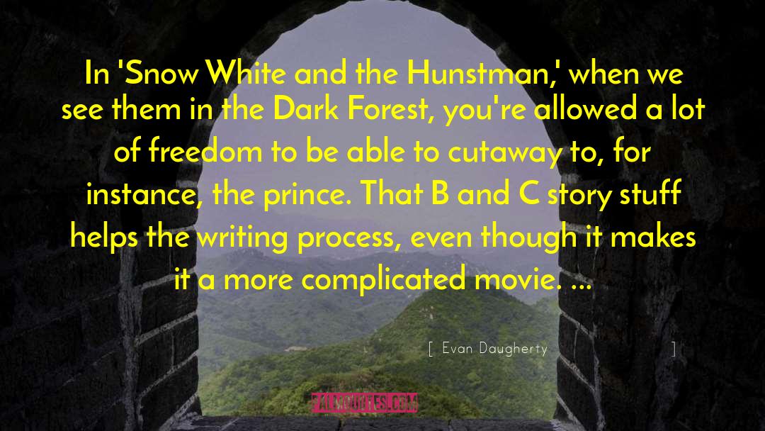 Snow White quotes by Evan Daugherty