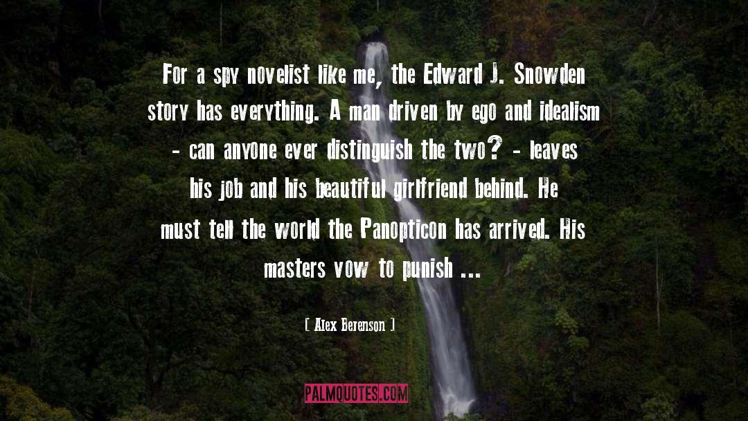 Snowden quotes by Alex Berenson