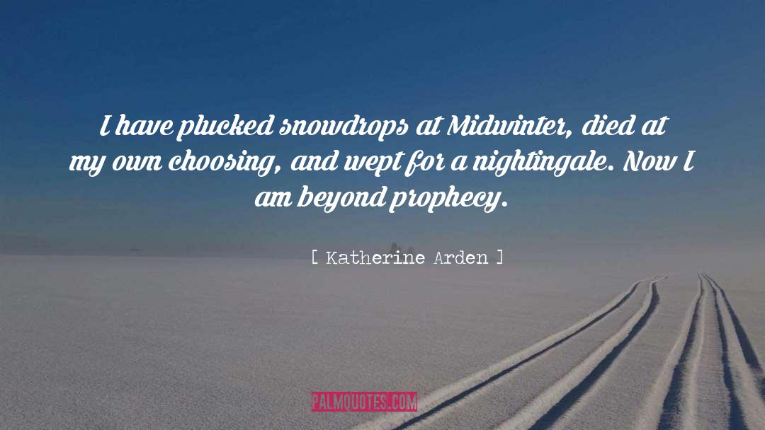Snowdrops quotes by Katherine Arden