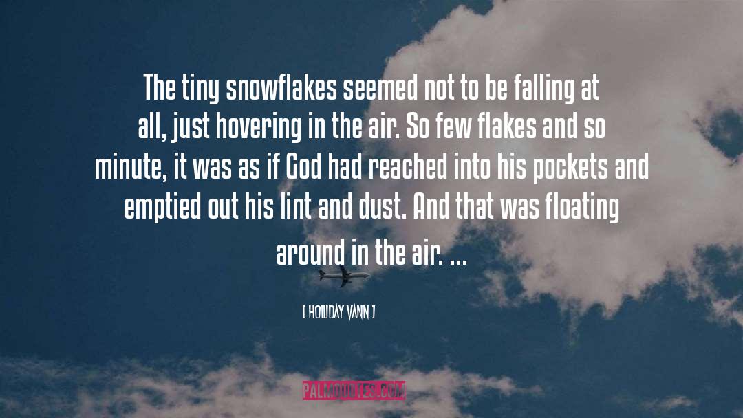 Snowflakes quotes by Holliday Vann