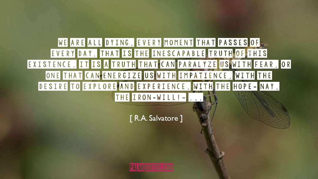 Snows quotes by R.A. Salvatore