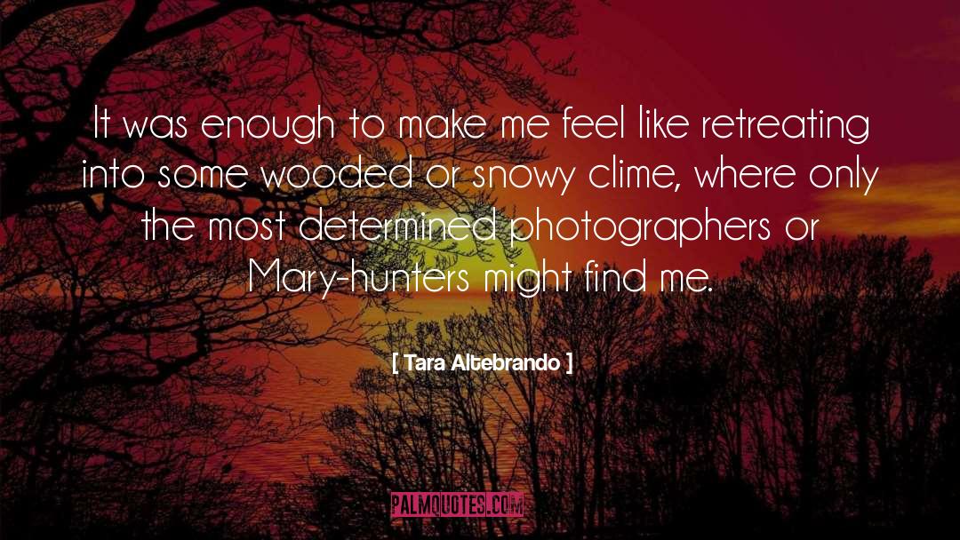 Snowy quotes by Tara Altebrando
