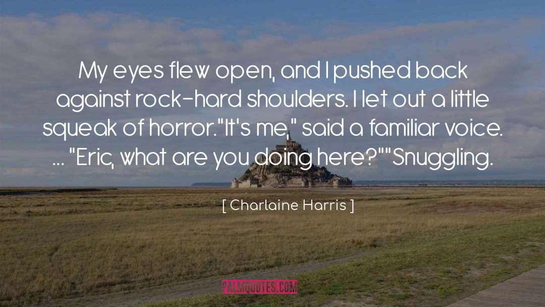 Snuggling quotes by Charlaine Harris