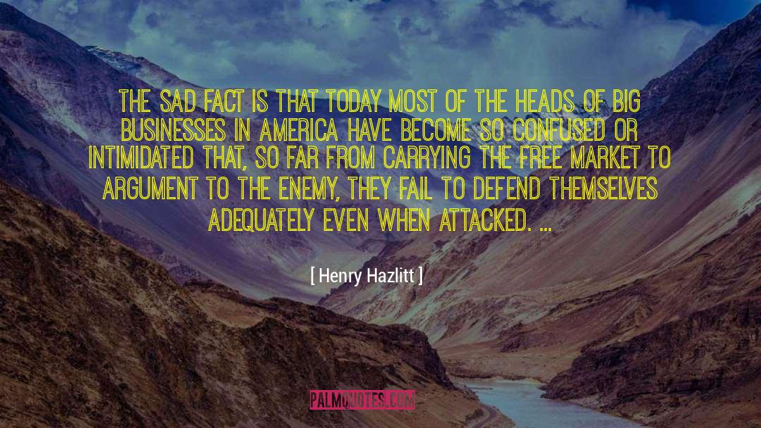 So Confused quotes by Henry Hazlitt