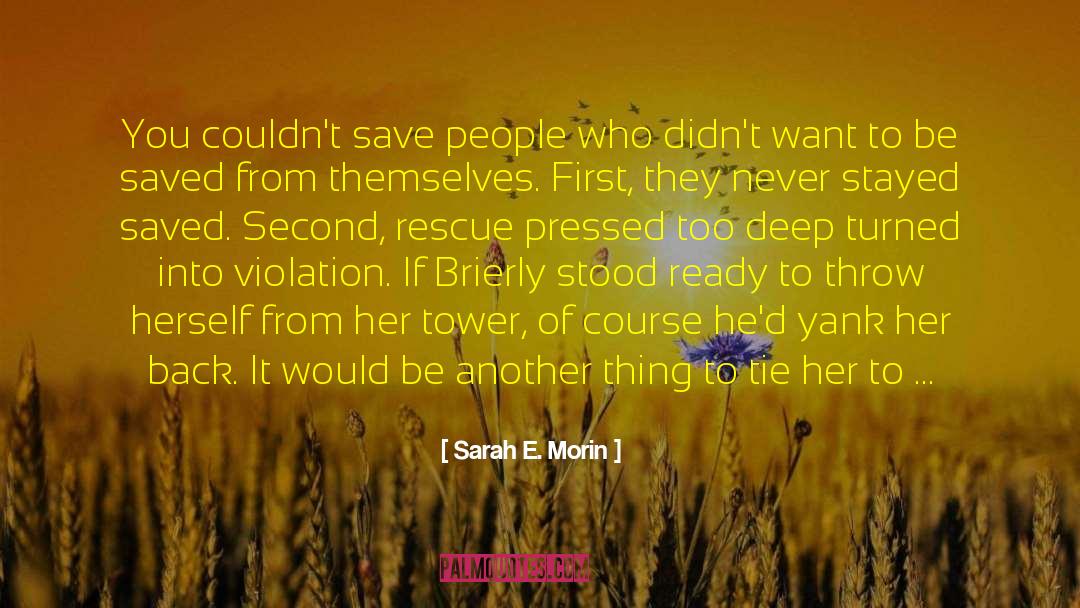 So Deep Funny quotes by Sarah E. Morin