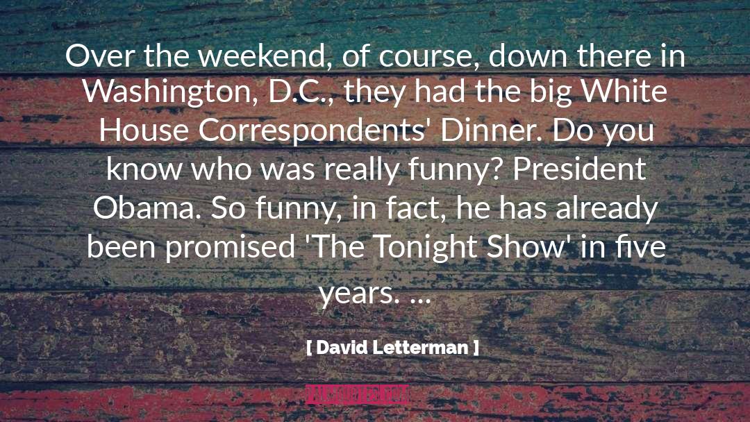 So Funny quotes by David Letterman