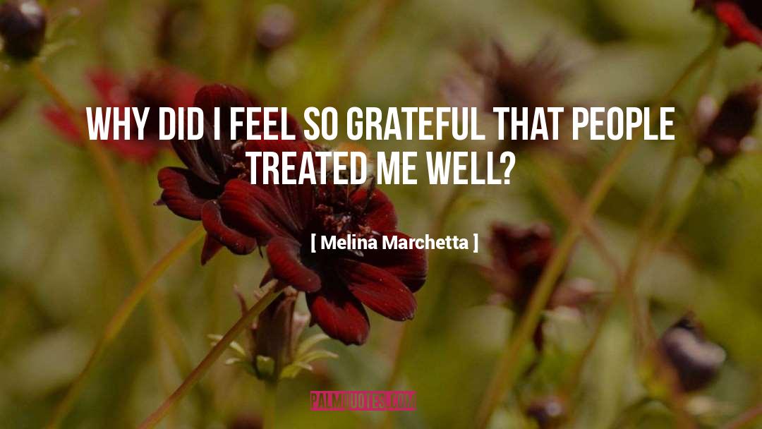 So Grateful quotes by Melina Marchetta