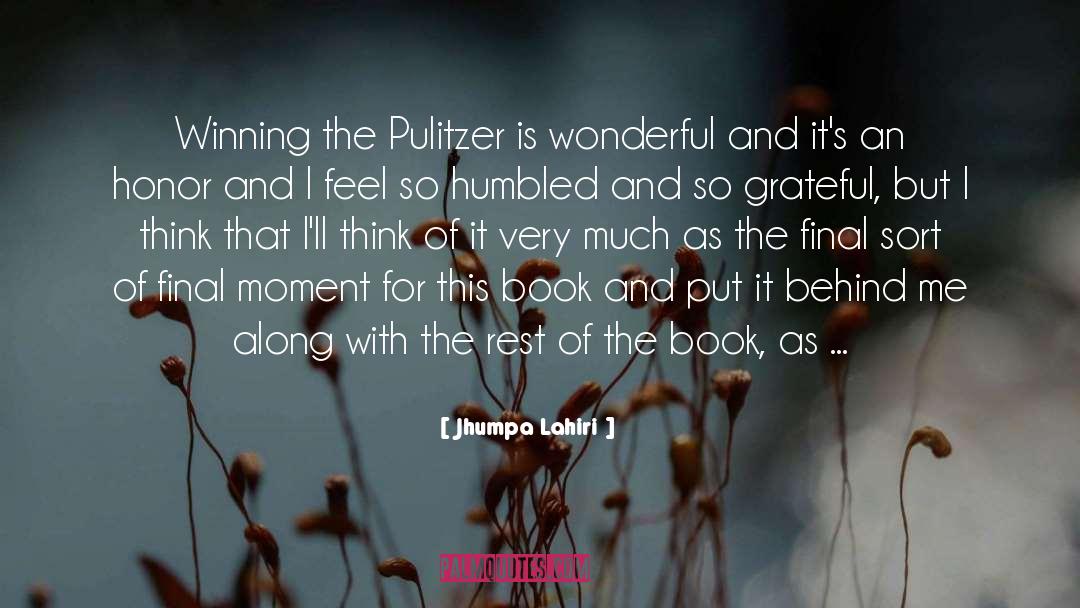 So Grateful quotes by Jhumpa Lahiri