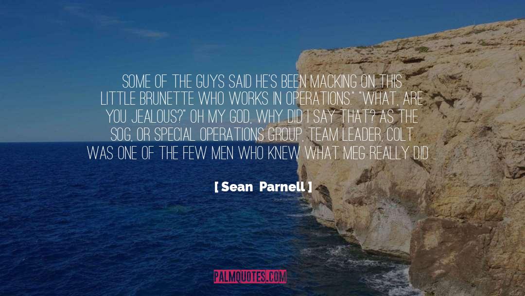 So Jealous quotes by Sean  Parnell