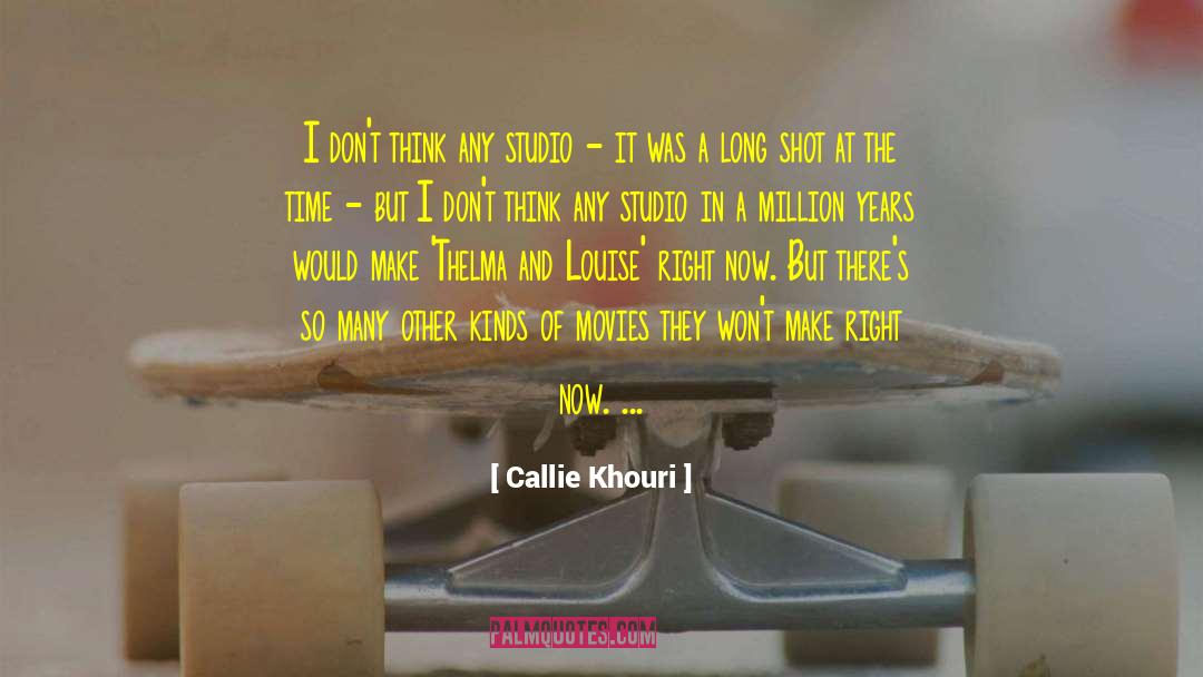 So Many Clues quotes by Callie Khouri