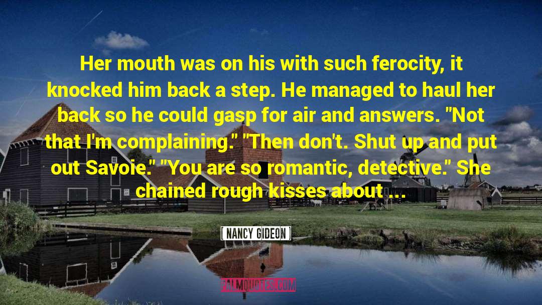So Romantic quotes by Nancy Gideon