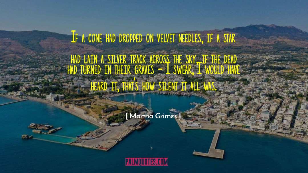 Soaked In Silence quotes by Martha Grimes
