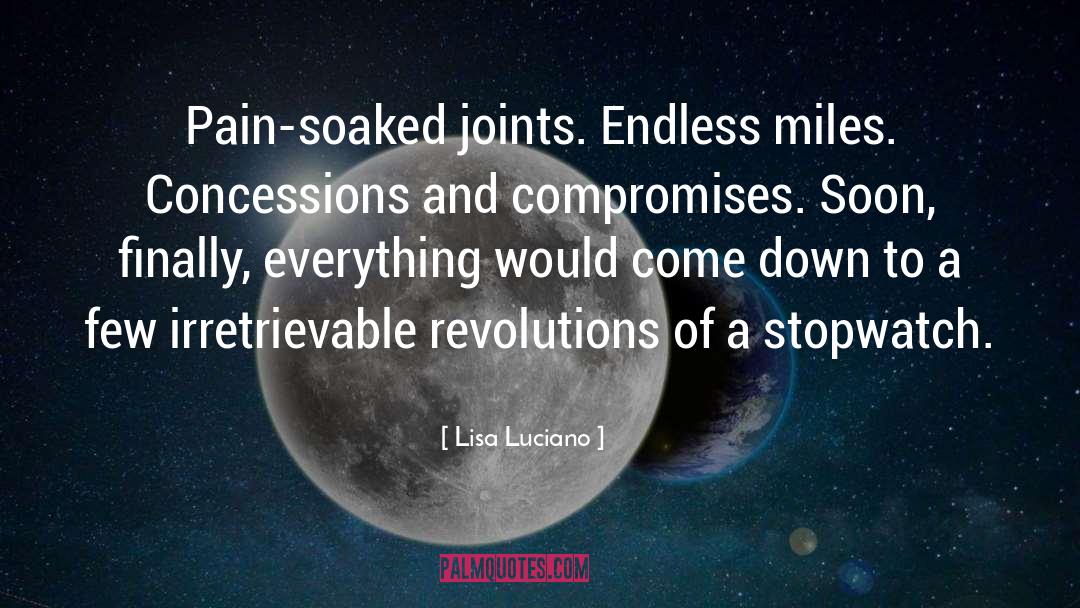 Soaked quotes by Lisa Luciano