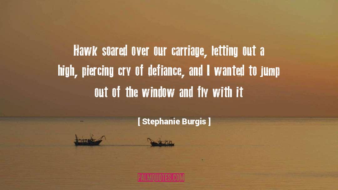 Soared quotes by Stephanie Burgis