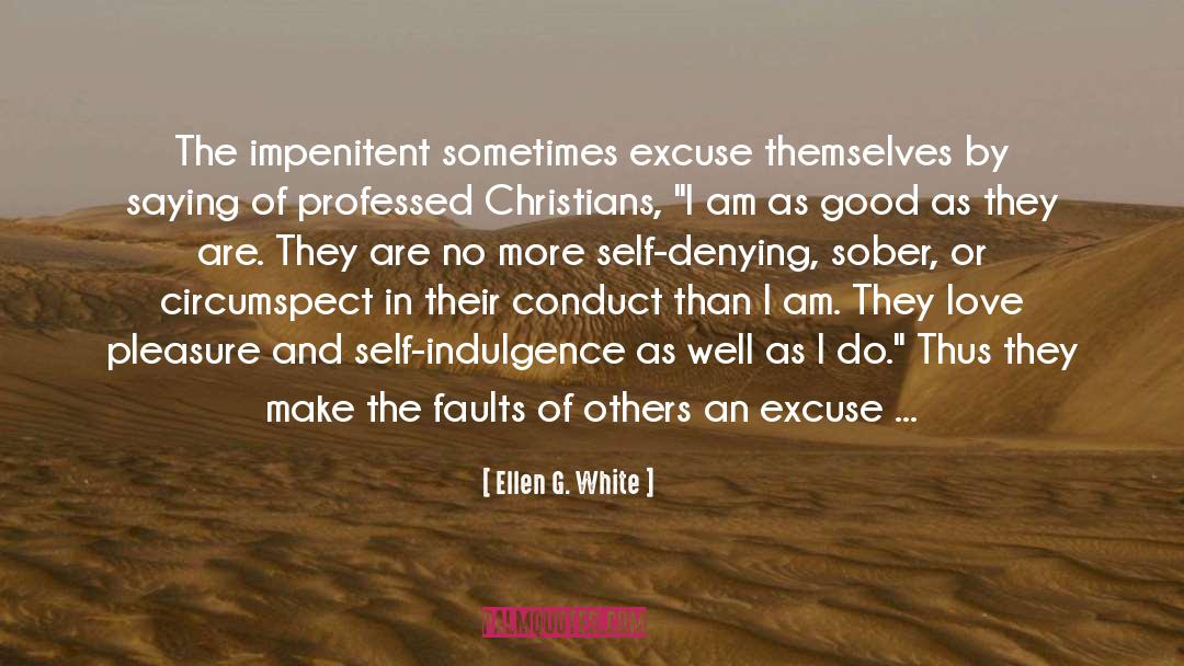 Sober quotes by Ellen G. White