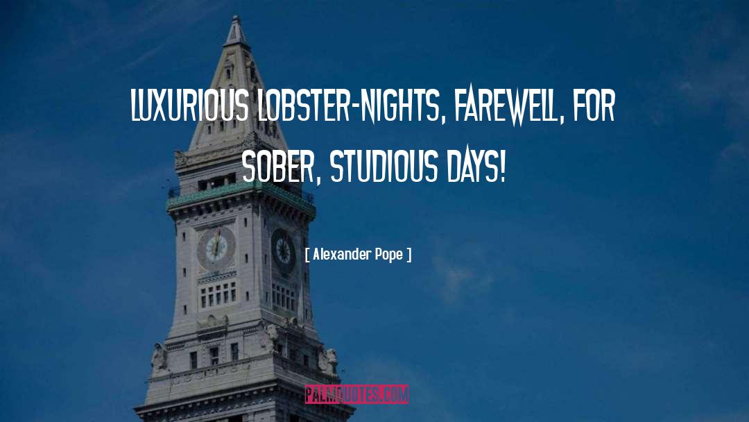 Sober quotes by Alexander Pope