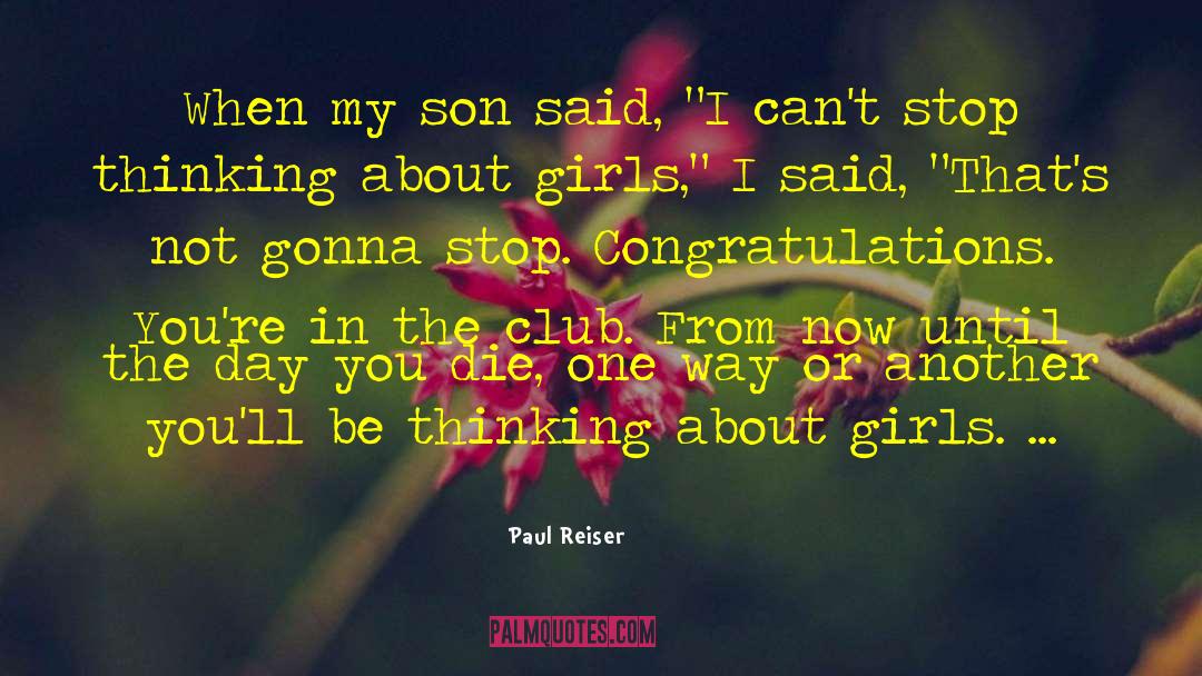 Sobriety Congratulations quotes by Paul Reiser
