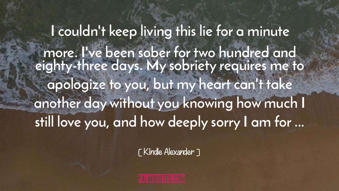 Sobriety quotes by Kindle Alexander