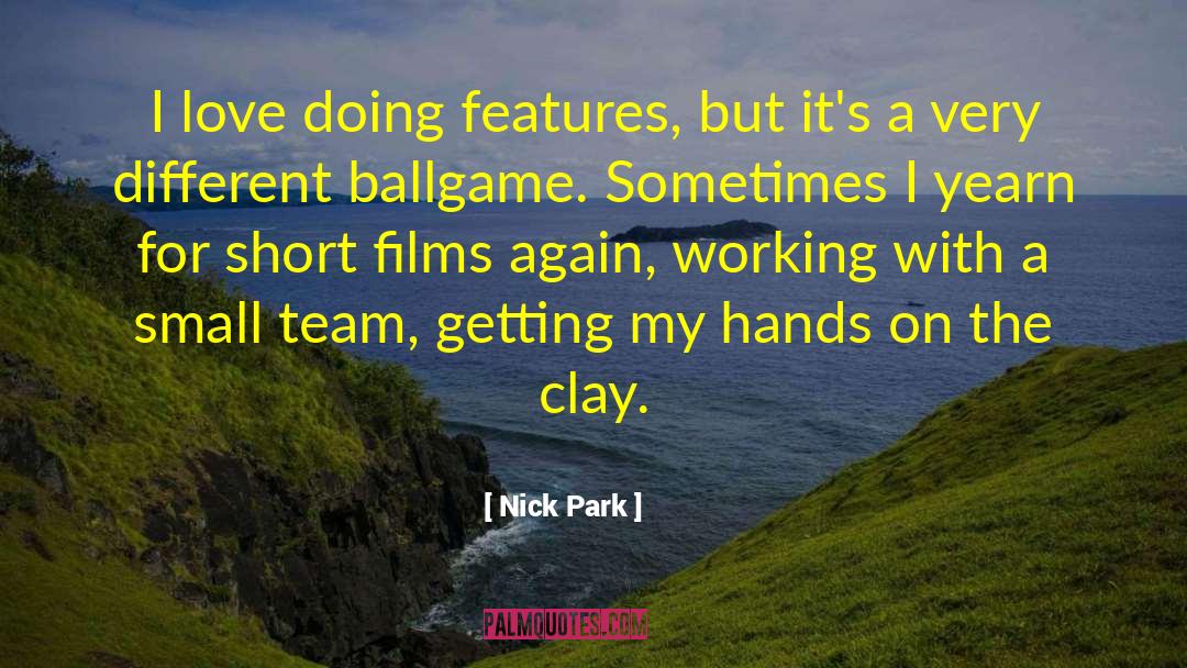 Soccer Team quotes by Nick Park