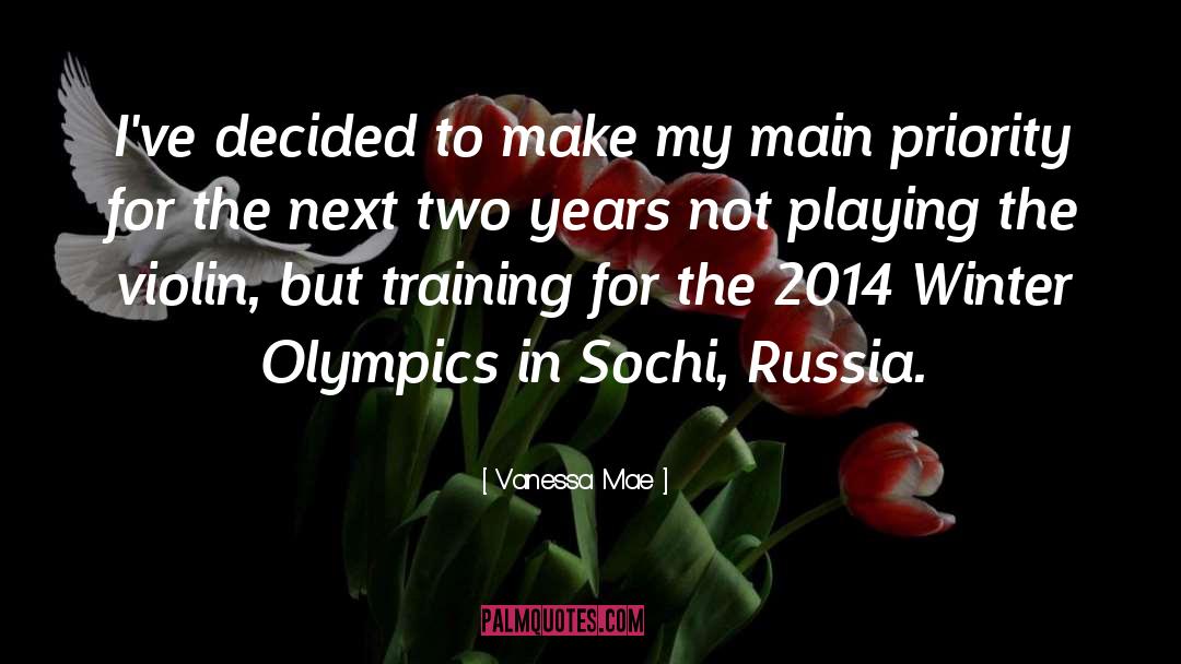 Sochi quotes by Vanessa Mae