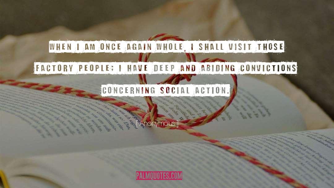 Social Action quotes by Anonymous