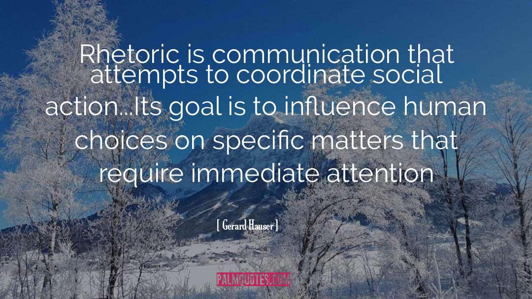 Social Action quotes by Gerard Hauser