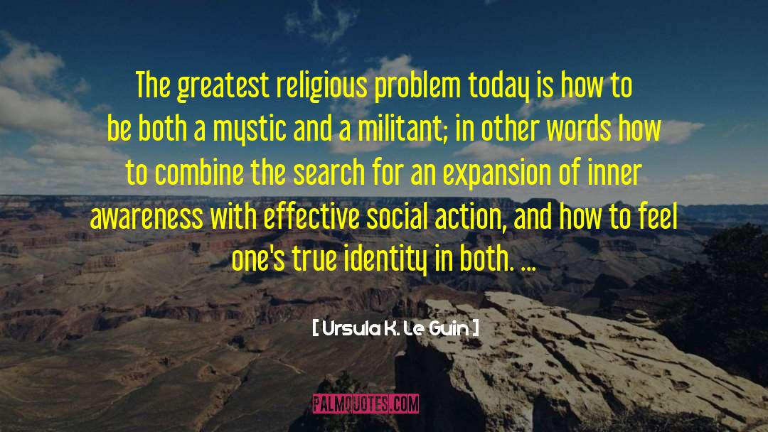 Social Action quotes by Ursula K. Le Guin