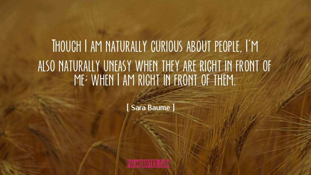 Social Anxiety Polite quotes by Sara Baume