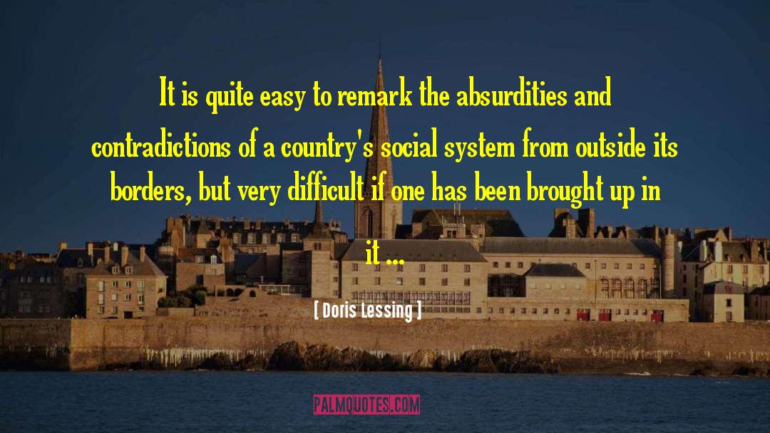 Social Barriers quotes by Doris Lessing