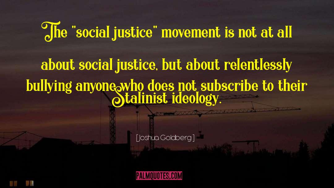 Social Barriers quotes by Joshua Goldberg