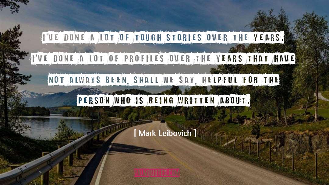 Social Being quotes by Mark Leibovich