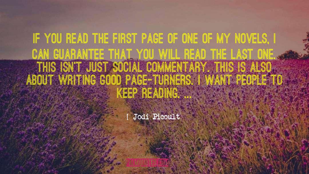 Social Commentary quotes by Jodi Picoult