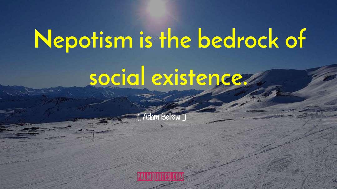 Social Community quotes by Adam Bellow