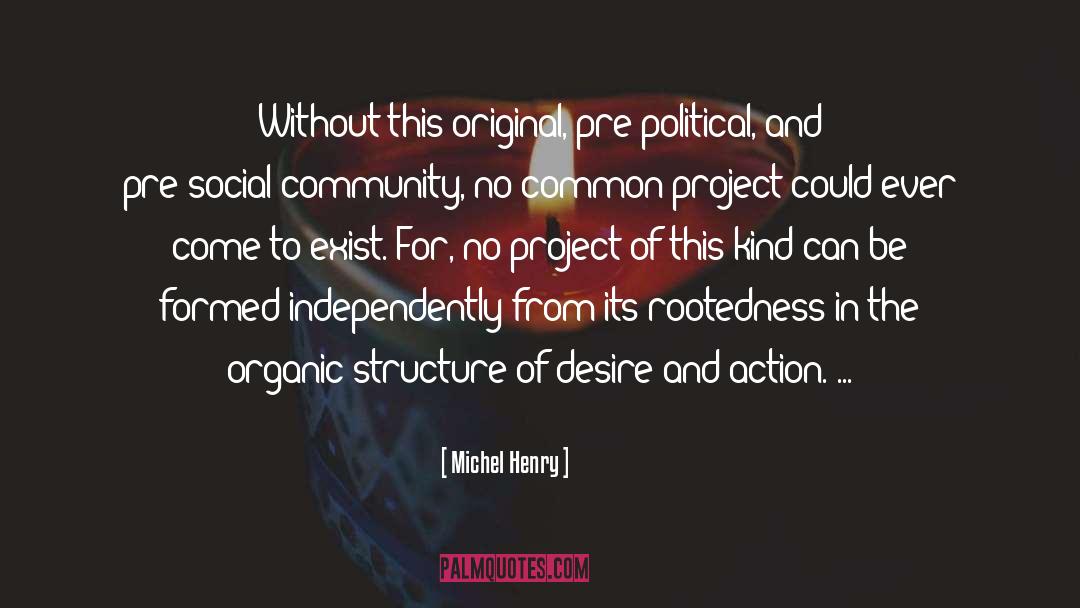 Social Community quotes by Michel Henry