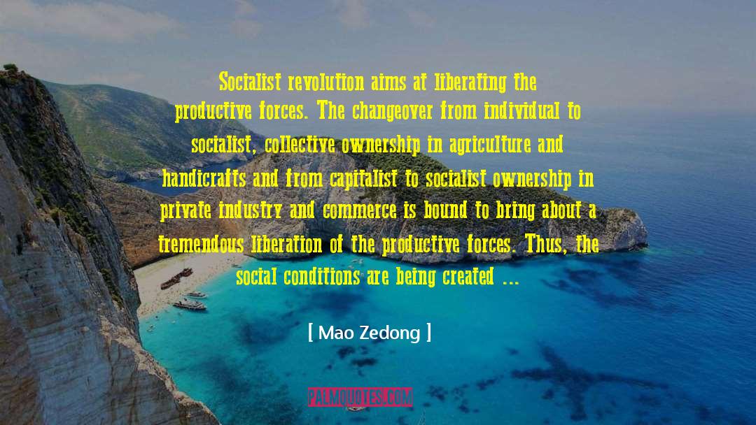 Social Conditions quotes by Mao Zedong
